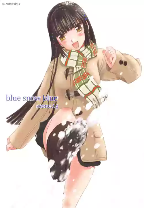 blue snow blue scene.14圖