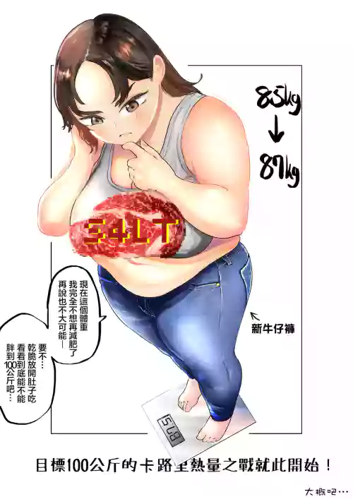 Ai aims for 100kg | 目標100公斤的小藍圖