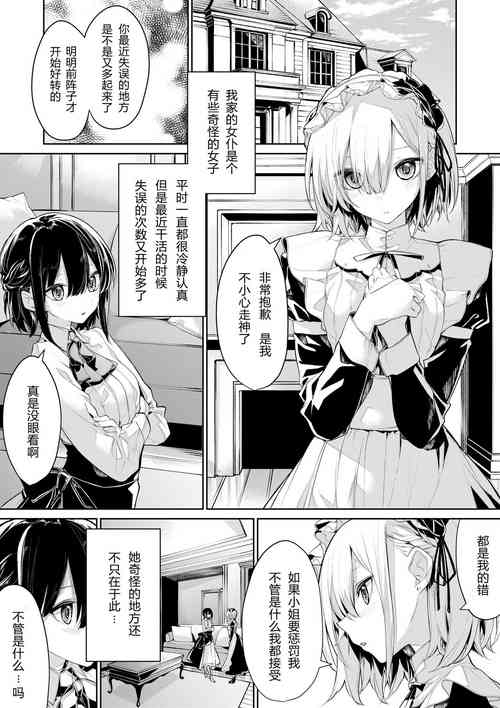 お仕置きしたいお嬢様とされたいメイドさん图