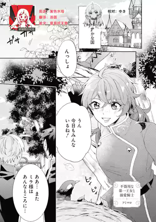 Bukiyōna daiichiōjo to dekiai kishi | 不中用的第一王女與溺愛騎士圖