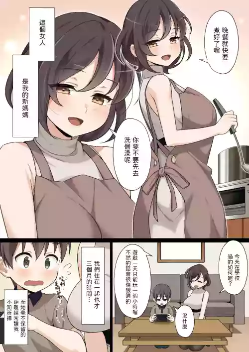 新しいお義母さんとエッチな初體験圖