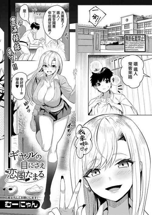 ギャルの目にさえ戀風たまる圖