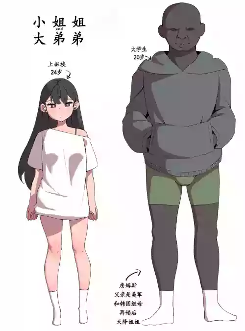 조그만 누나와 큰 동생圖