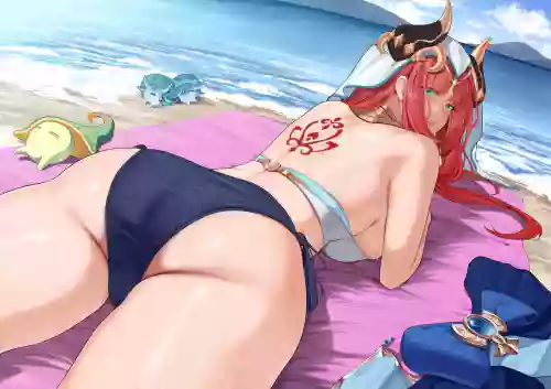 Nilou Beach Time desu | 妮露·海滩时光图