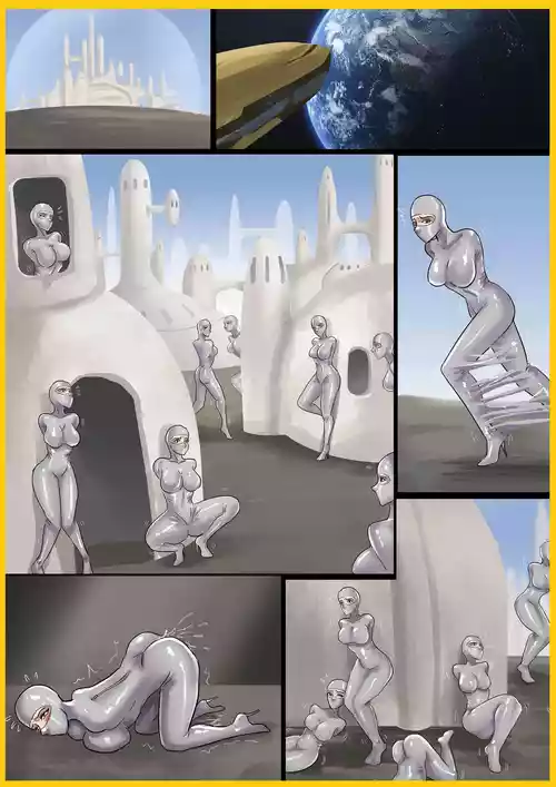 紧身拘束衣美女——宇宙奴隶船02 封面 - HaSM.cc