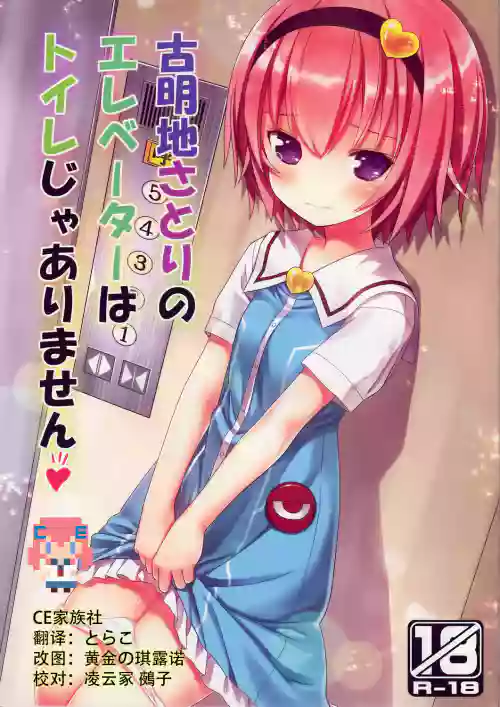 古明地さとりのエレベーターはトイレじゃありません♡圖